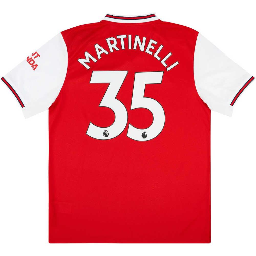 2019-20 Arsenal Home Shirt Martinelli #35 (Excellent) S