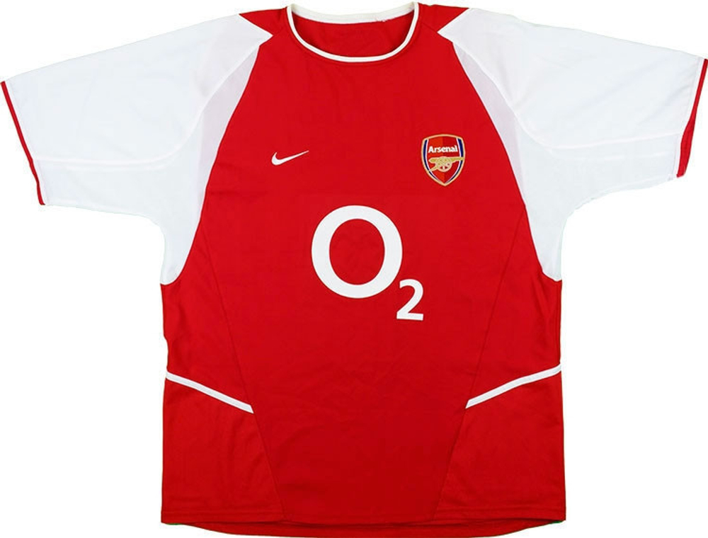 2002-04 Arsenal Home Shirt Henry #14 (Excellent) XXL