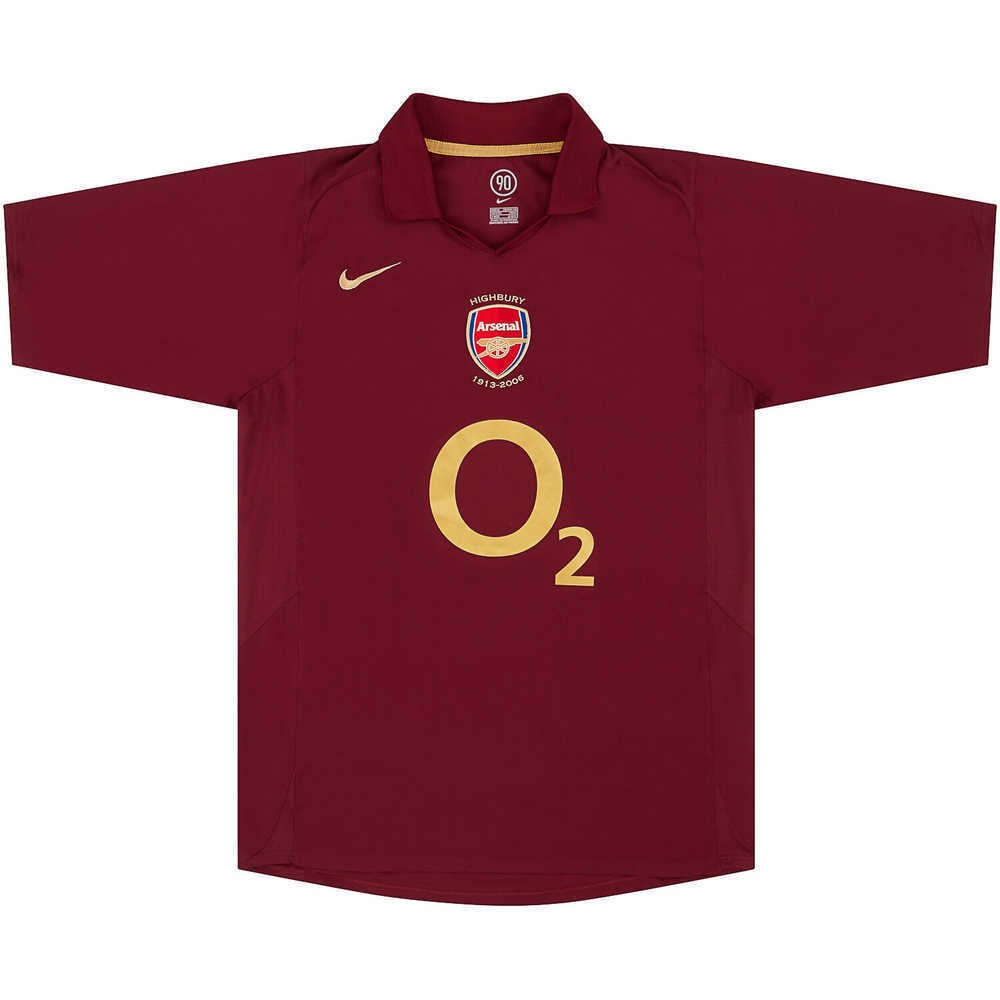 2005-06 Arsenal Home Shirt (Good) M