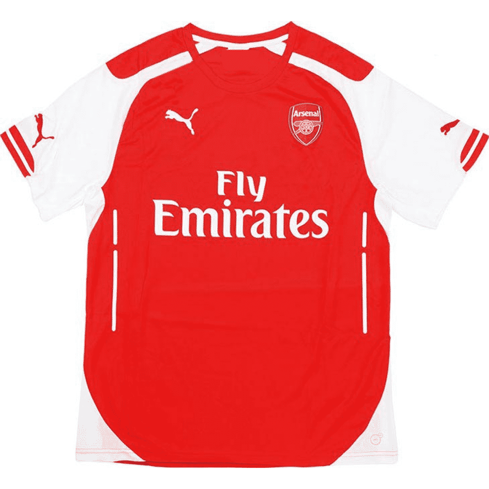 2014-15 Arsenal Home Shirt (Excellent) M