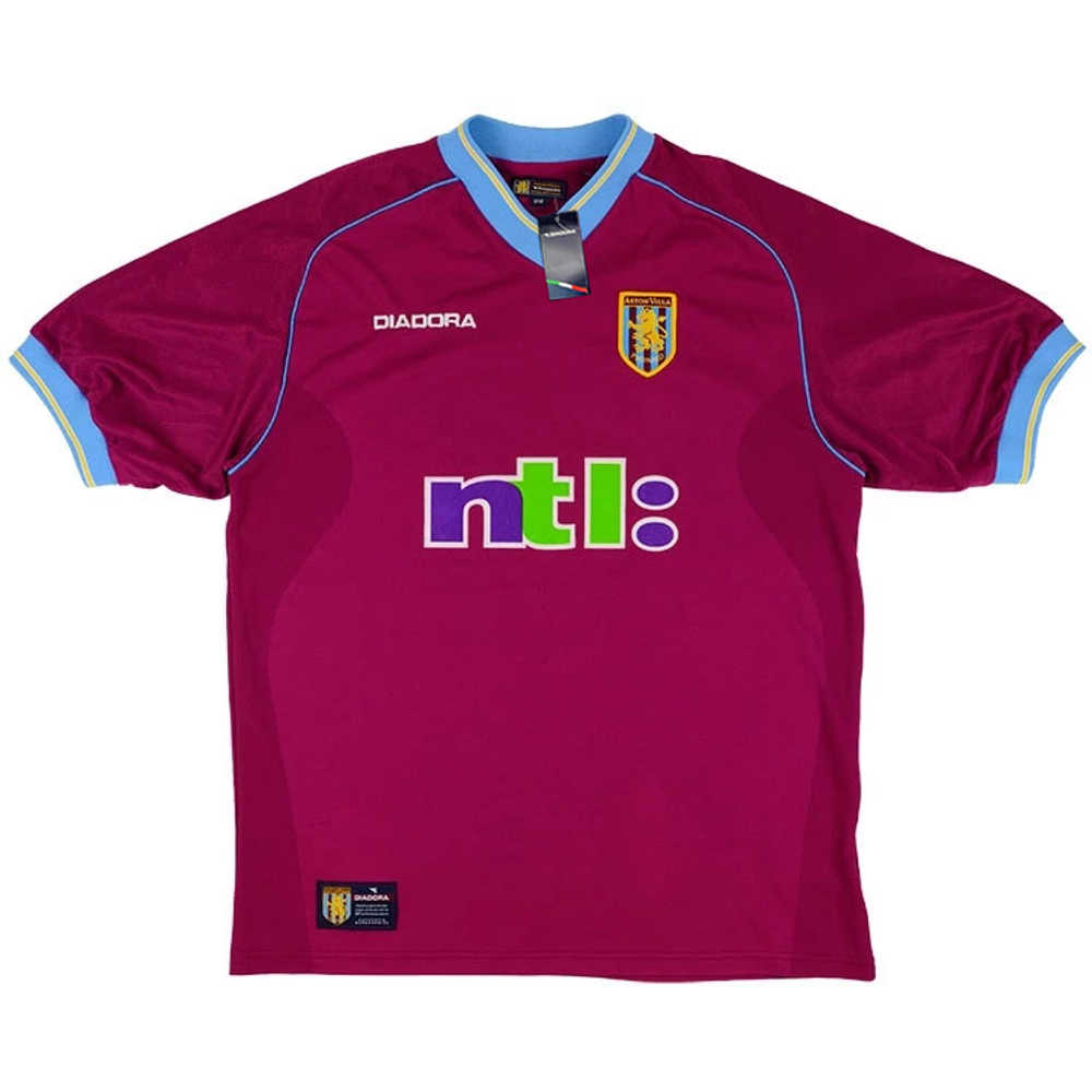 2001-02 Aston Villa Home Shirt *w/Tags* 3XL