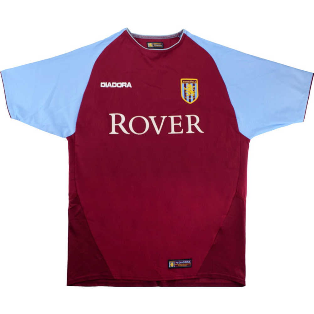 2003-04 Aston Villa Home Shirt (Excellent) S