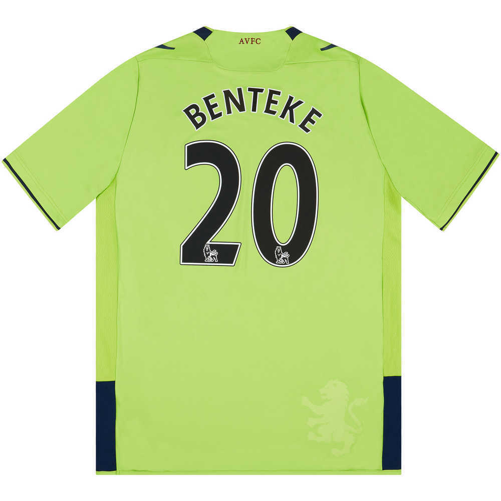 2012-13 Aston Villa Away Shirt Benteke #20 (Very Good) L