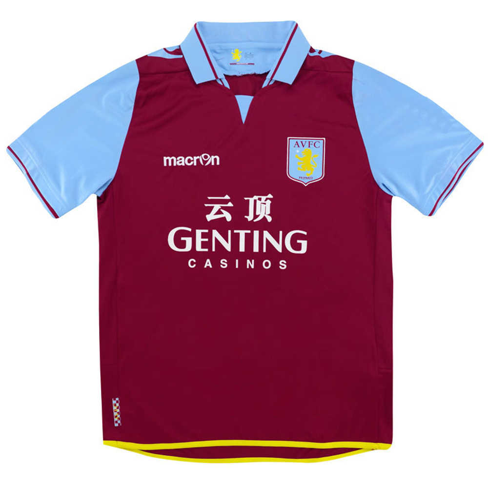 2012-13 Aston Villa Home Shirt (Excellent) S