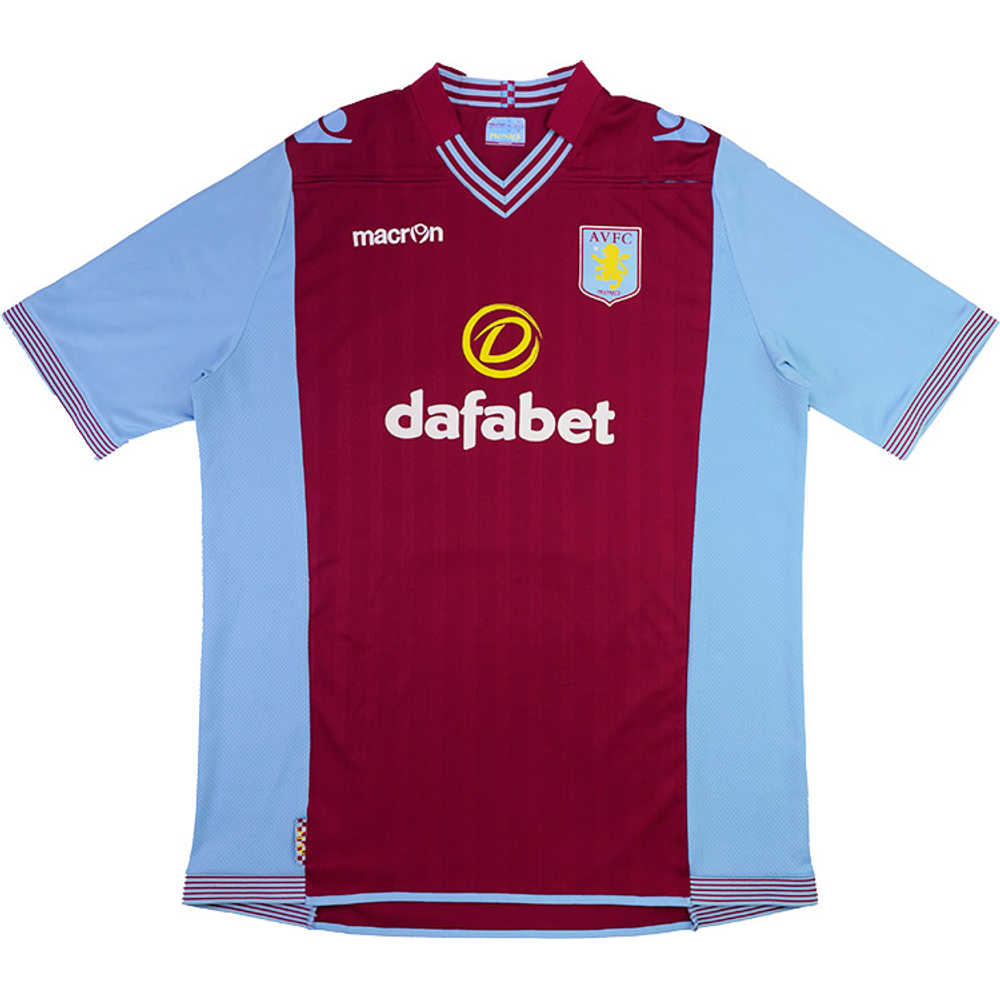 2013-14 Aston Villa Home Shirt (Very Good) XL