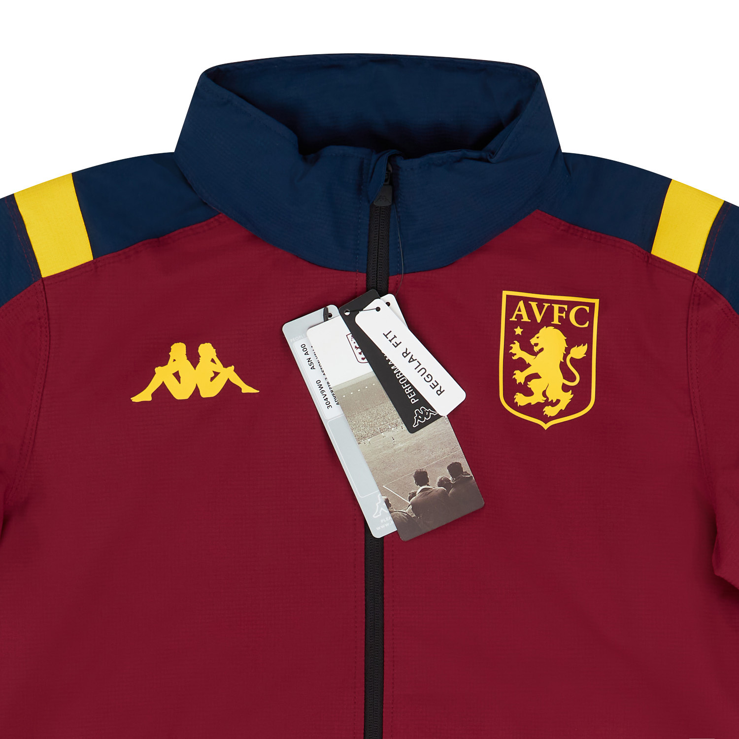 Aston Villa Junior Boys Supporter Track Jacket RRP £45 