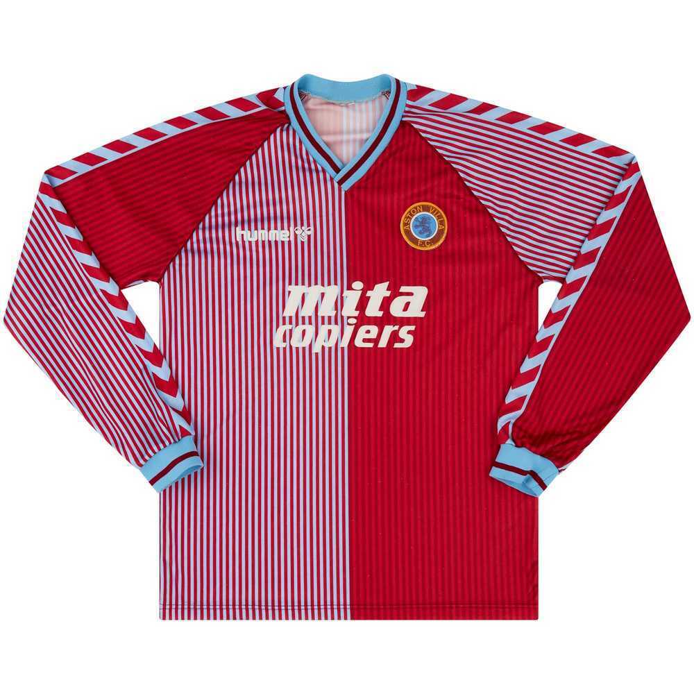 1987-89 Aston Villa Home L/S Shirt (Very Good) XL
