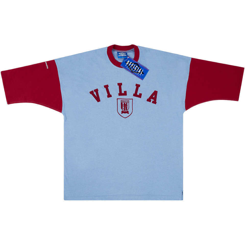 1992-93 Aston Villa Umbro Fan Tee *w/Tags* 3XL