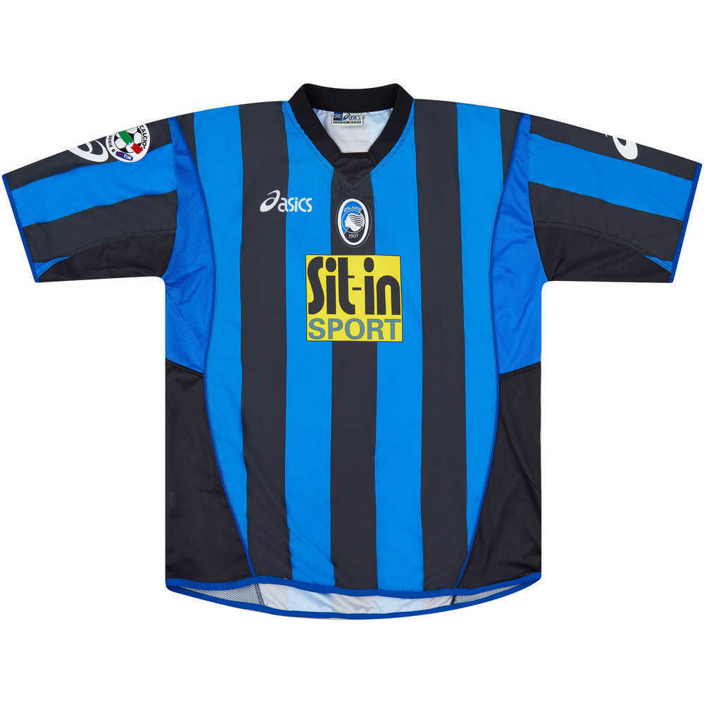 2005-06 Atalanta Match Issue Home Shirt Capelli #23
