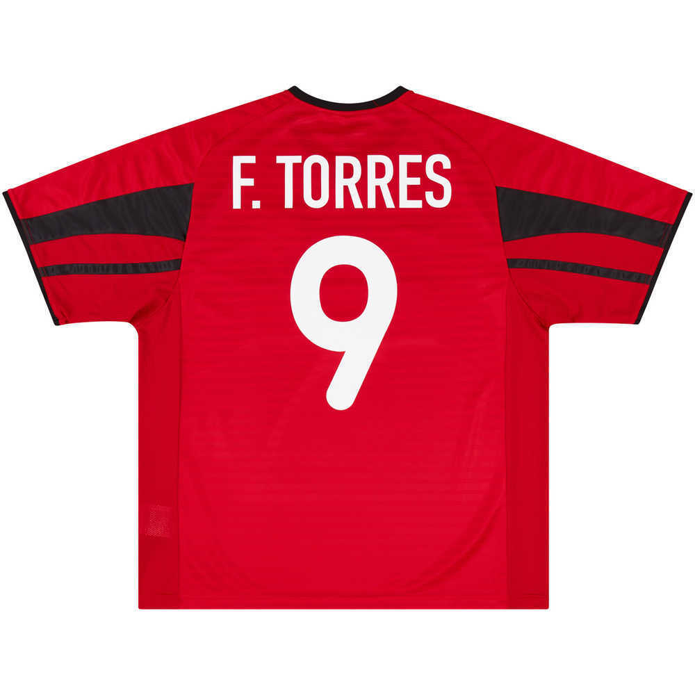 2001-02 Atletico Madrid Away Shirt Torres #9 (Excellent) L