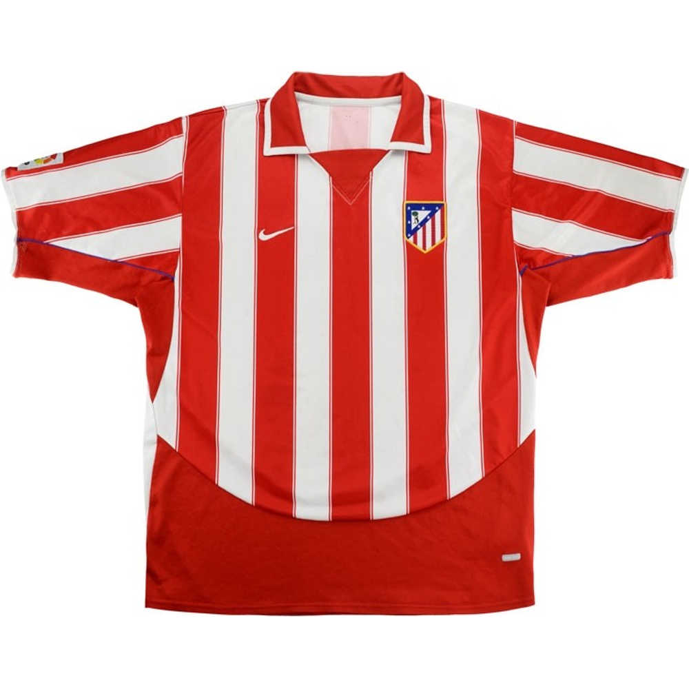 2003-04 Atletico Madrid Home Shirt (Excellent) S