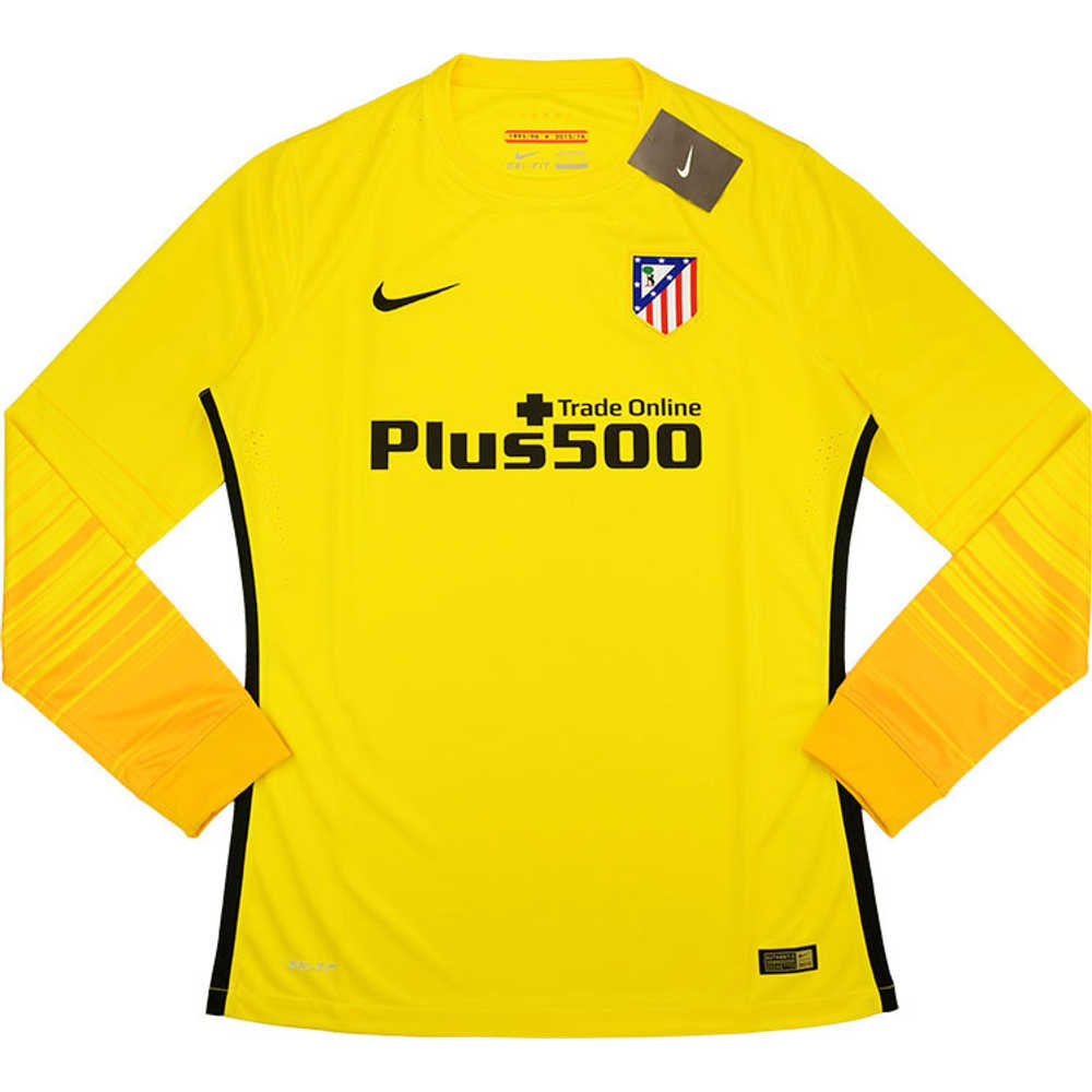 2015-16 Atletico Madrid Player Issue GK Shirt *w/Tags*