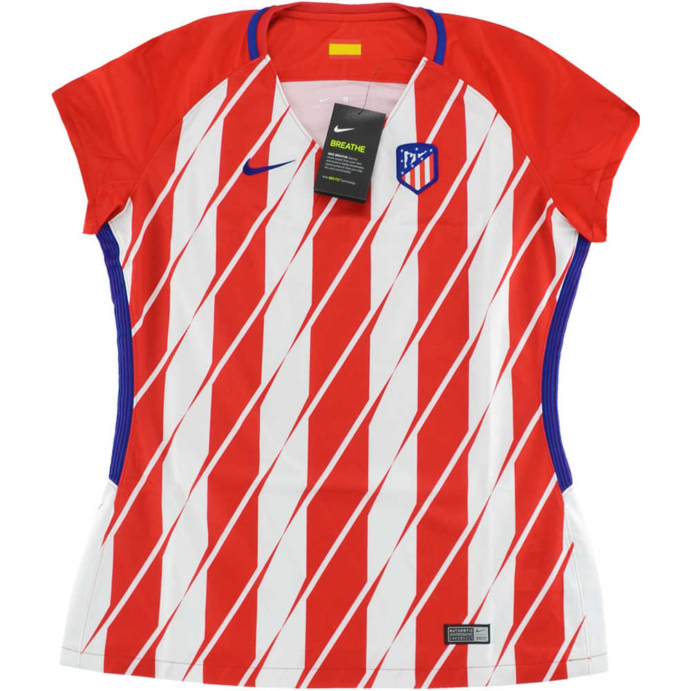 2017-18 Atletico Madrid Home Shirt *BNIB* Womens