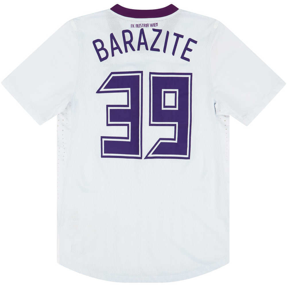 2011-12 Austria Vienna Player Issue Away Shirt Barazite #39 (Very Good) M