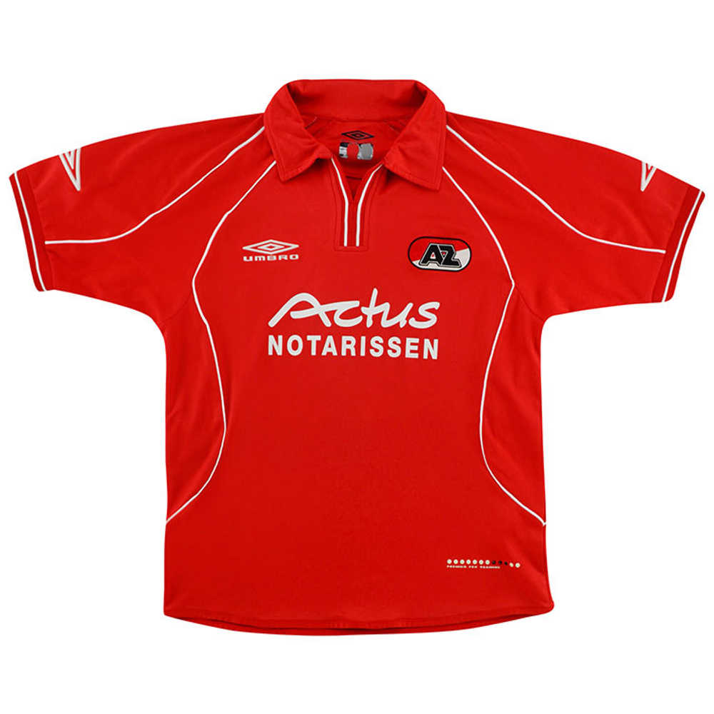 2003-04 AZ Alkmaar Home Shirt (Very Good) S