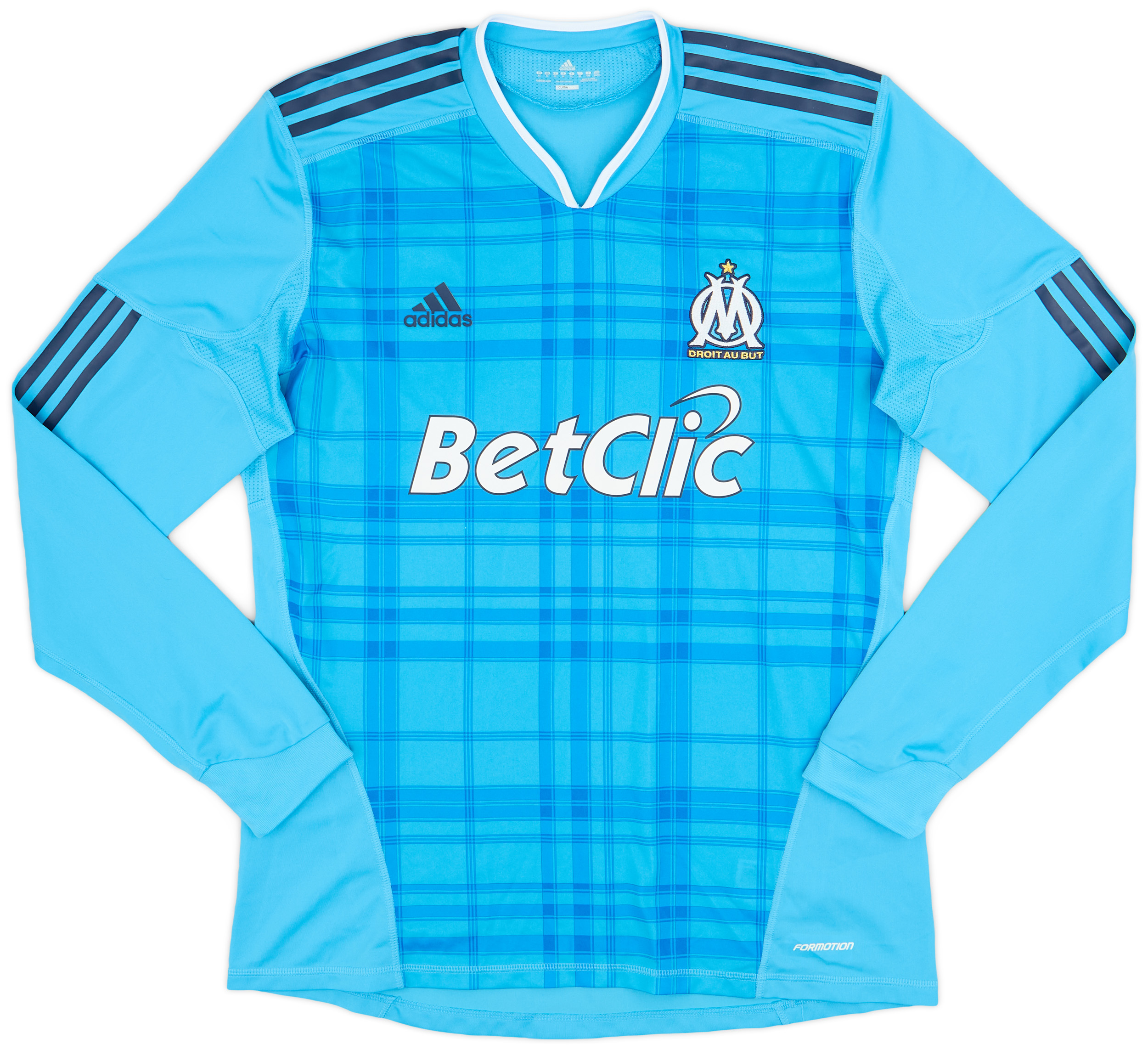 2010-11 Olympique Marseille Authentic Formotion Away Shirt - 10/10 - ()