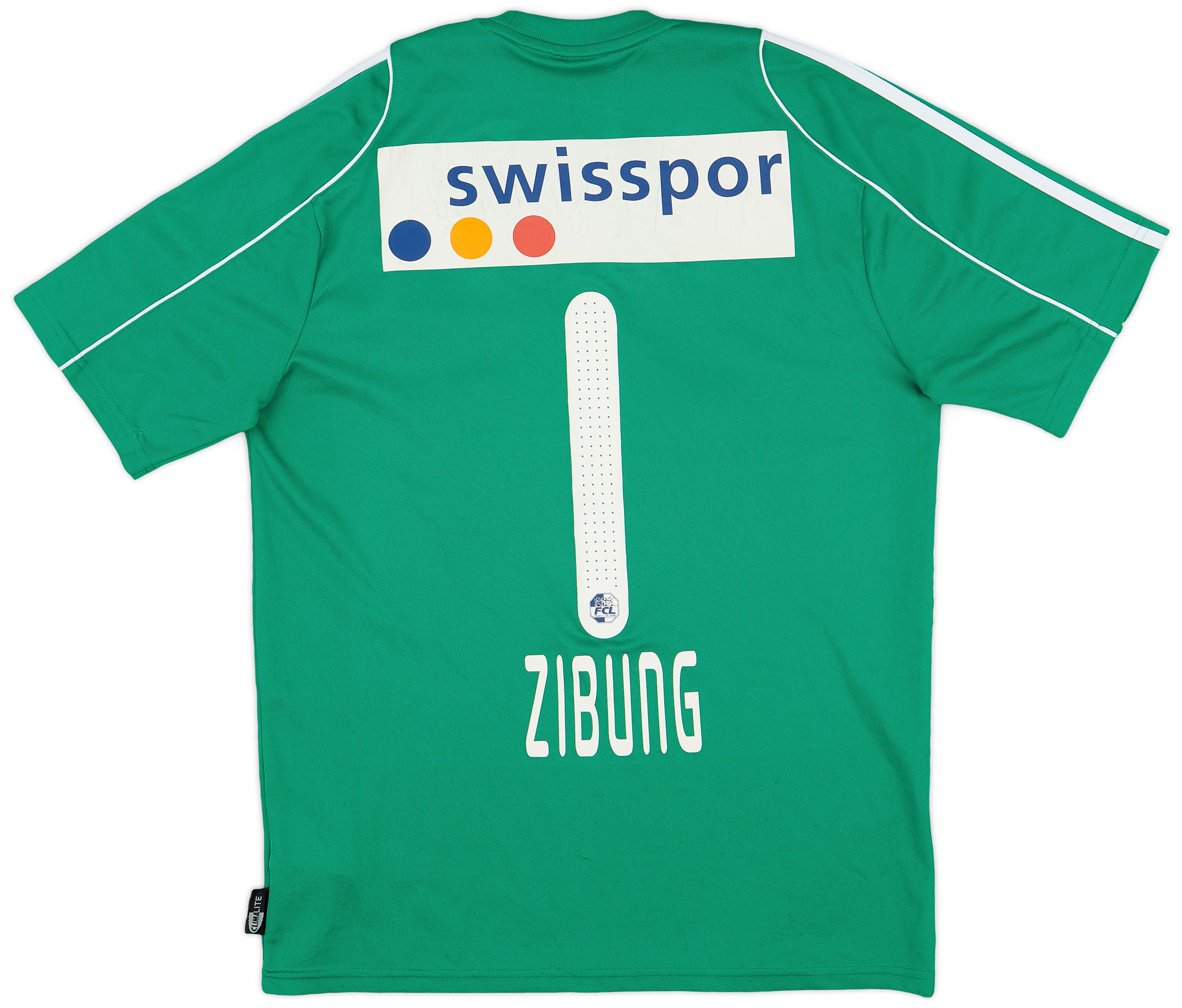 2009-11 FC Luzern GK Shirt Zibung #1 - 6/10 - ()