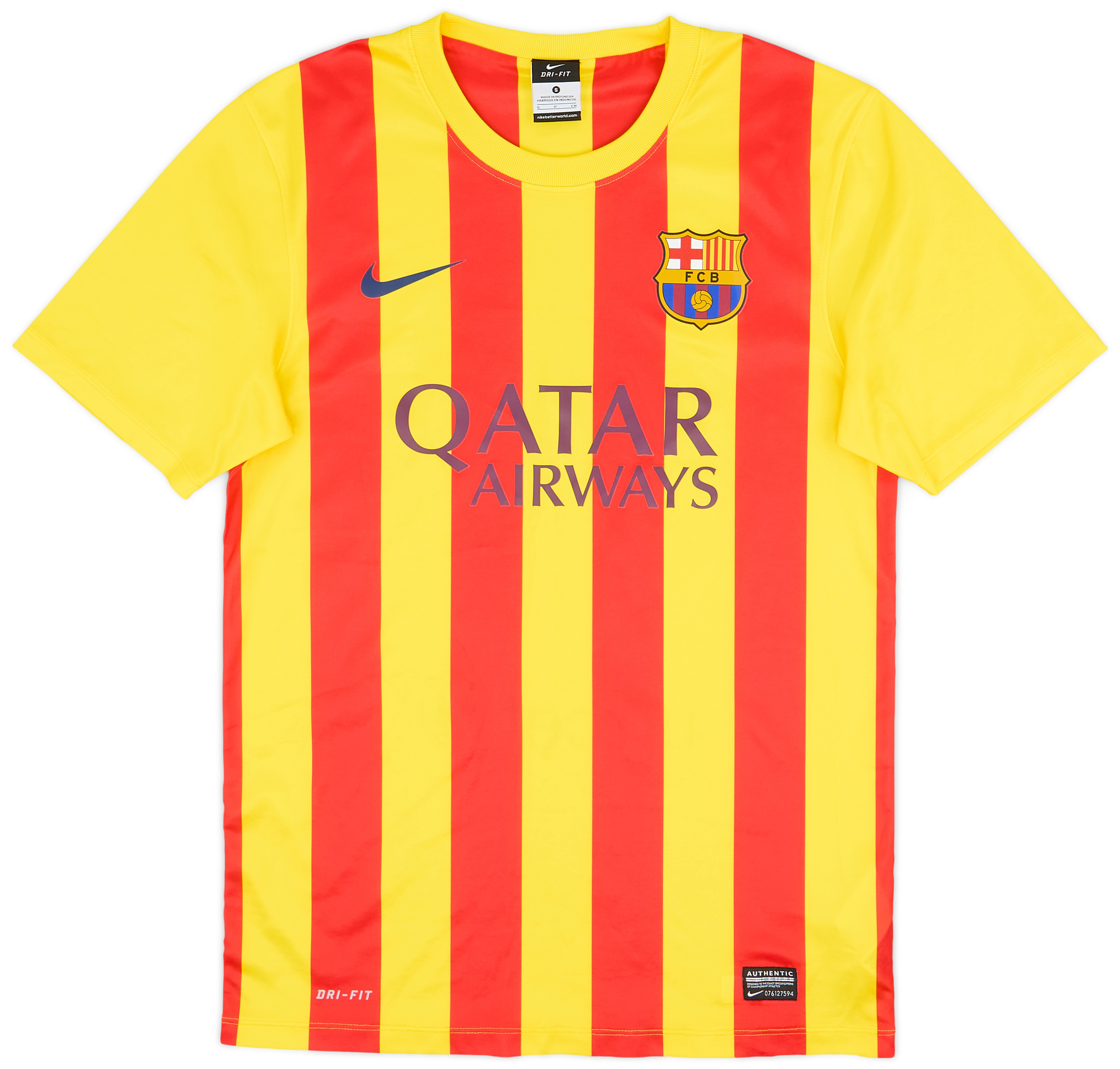 2013-15 Barcelona Basic Away Shirt - 8/10 - ()