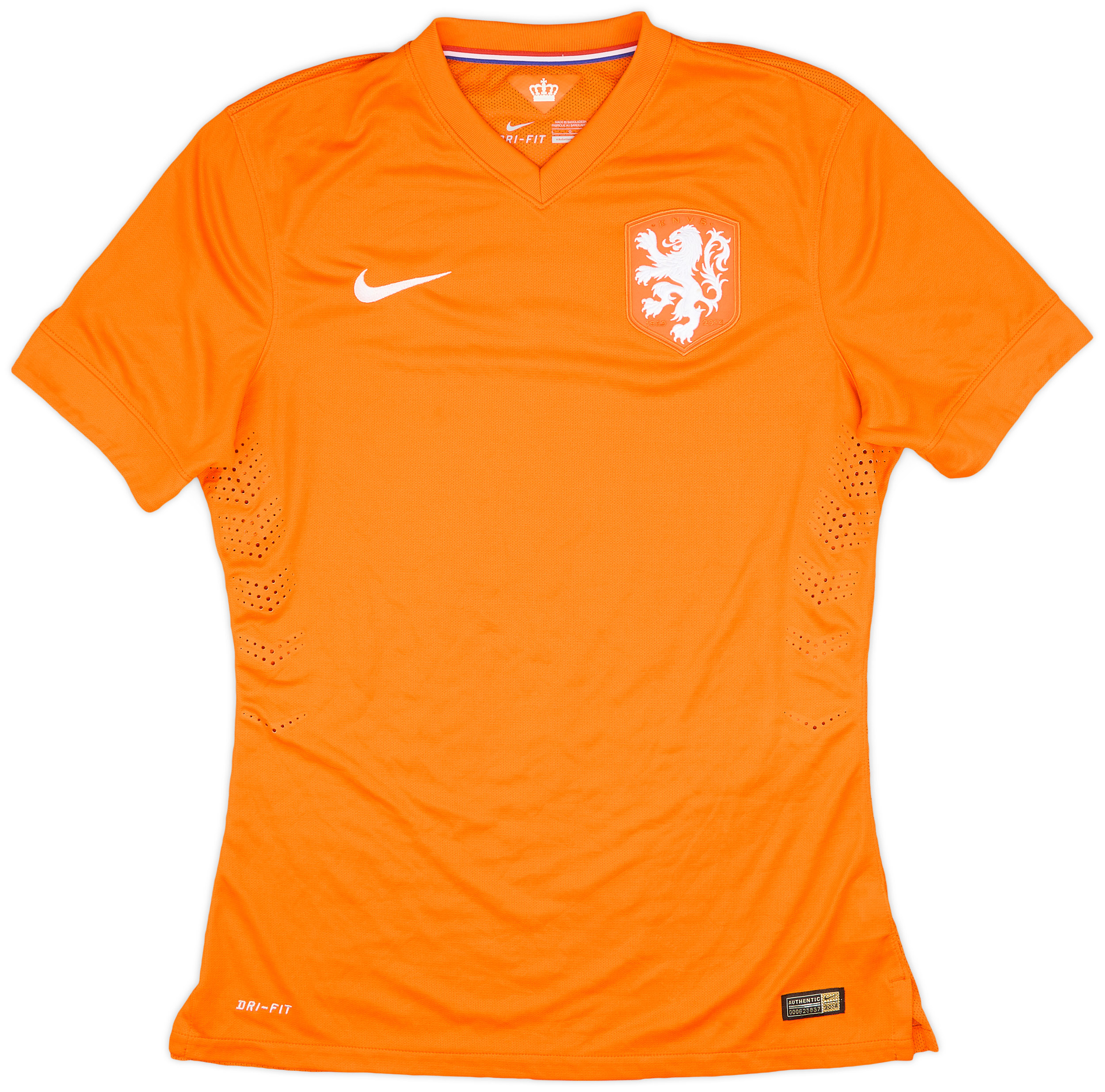 2014-15 Netherlands Authentic Home Shirt - 10/10 - ()