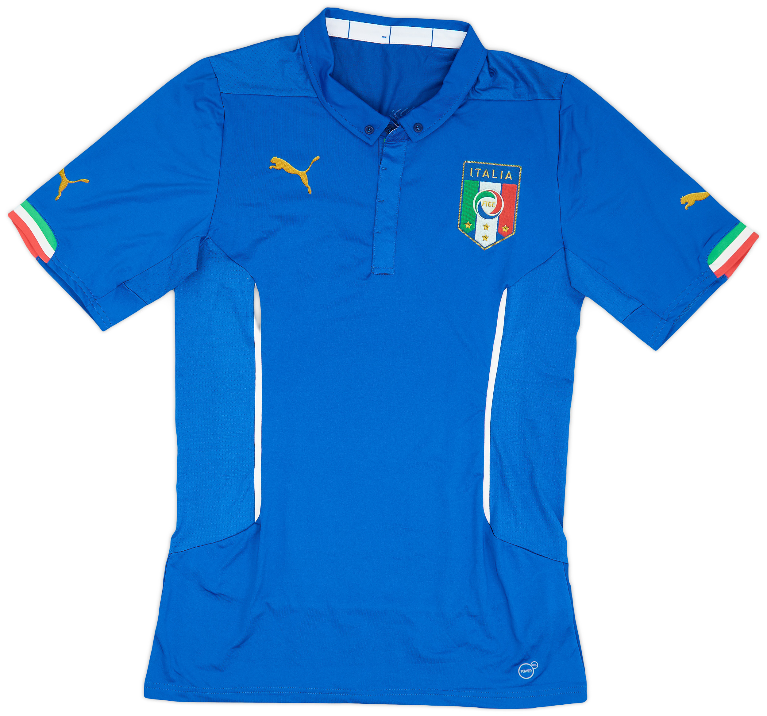 2014-15 Italy Authentic Home Shirt - 9/10 - ()