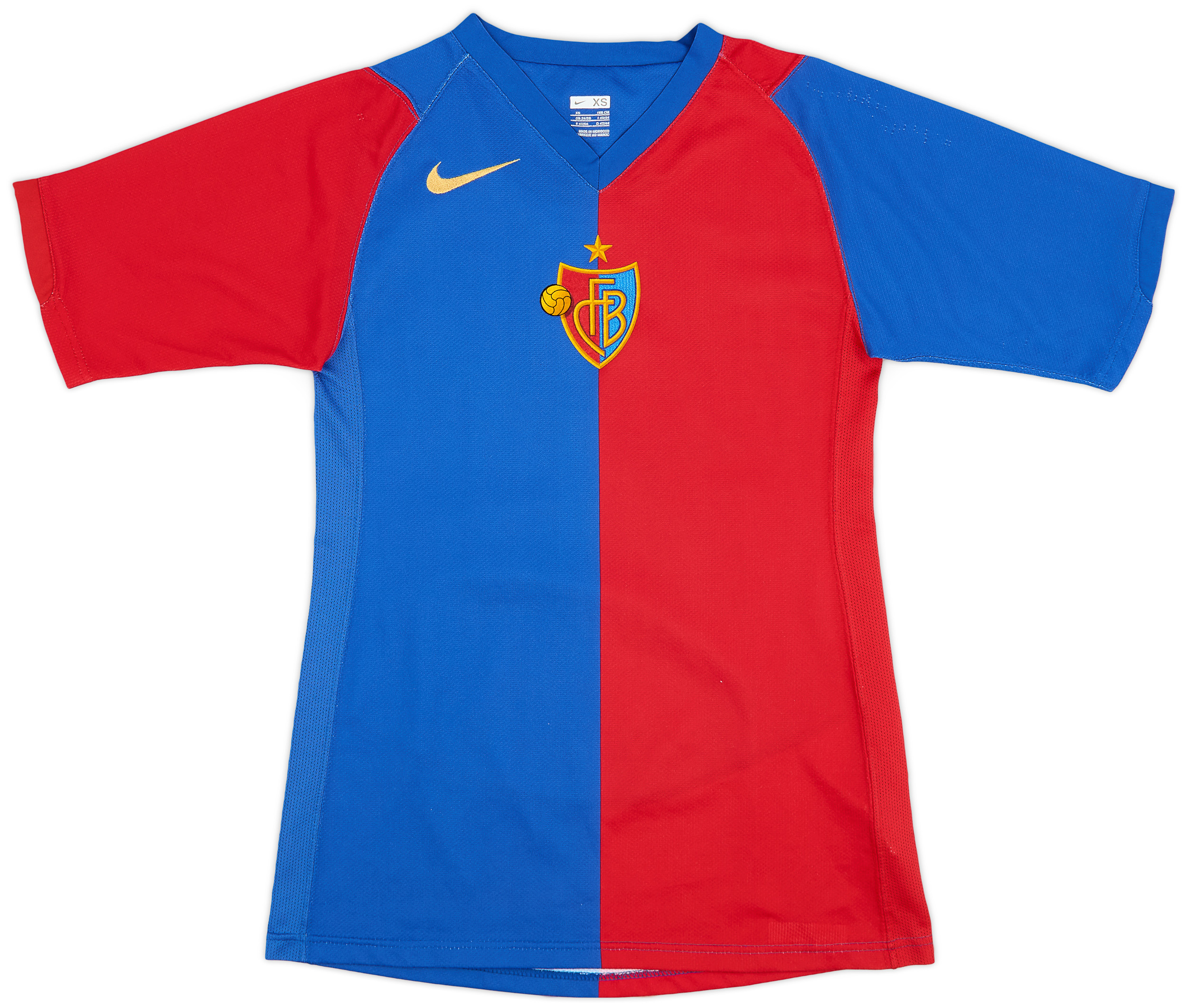2006-08 FC Basel Home Shirt - 9/10 - ()