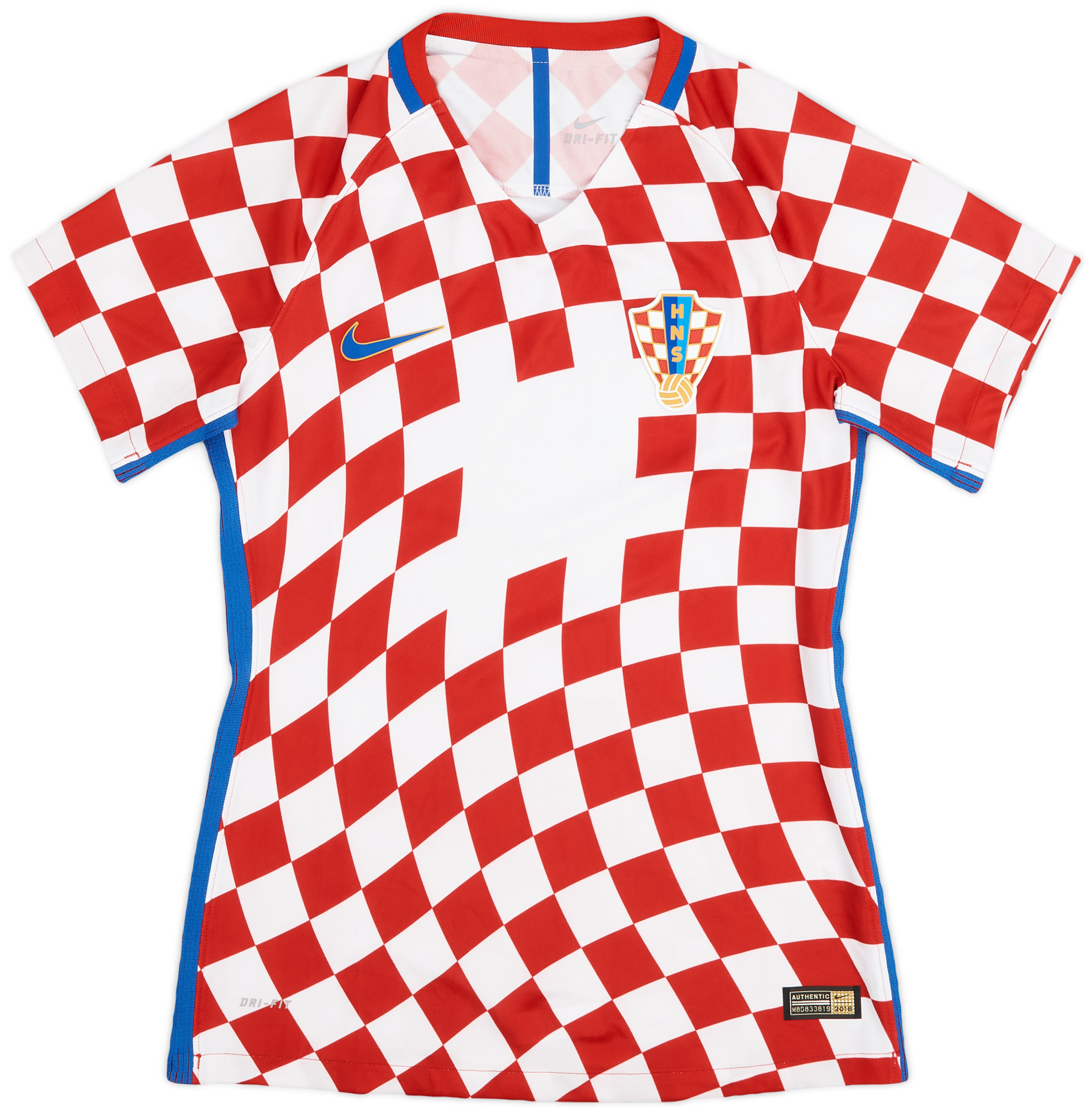 2016-18 Croatia Women's Player Issue Home Shirt - 9/10 - (Women's )