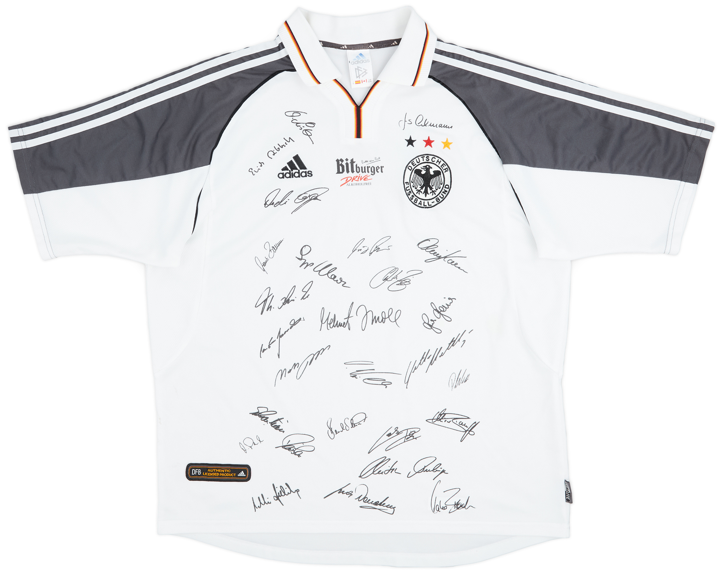 2000-02 Germany 'Signed' Home Shirt - 9/10 - ()