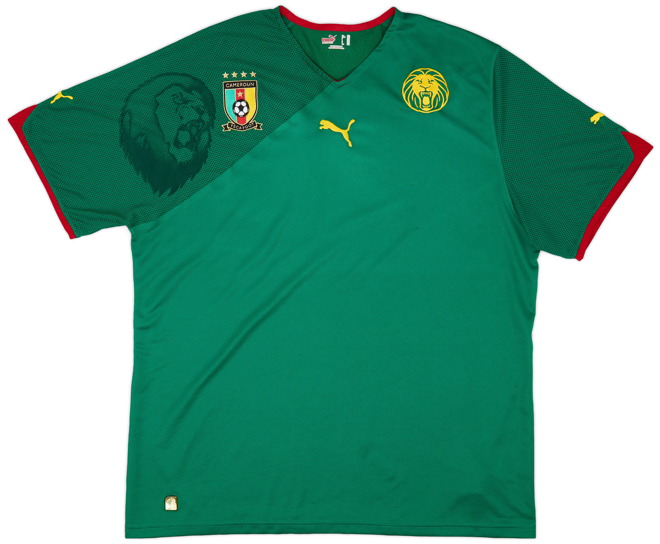 2010-11 Cameroon Home Shirt - 9/10 - ()