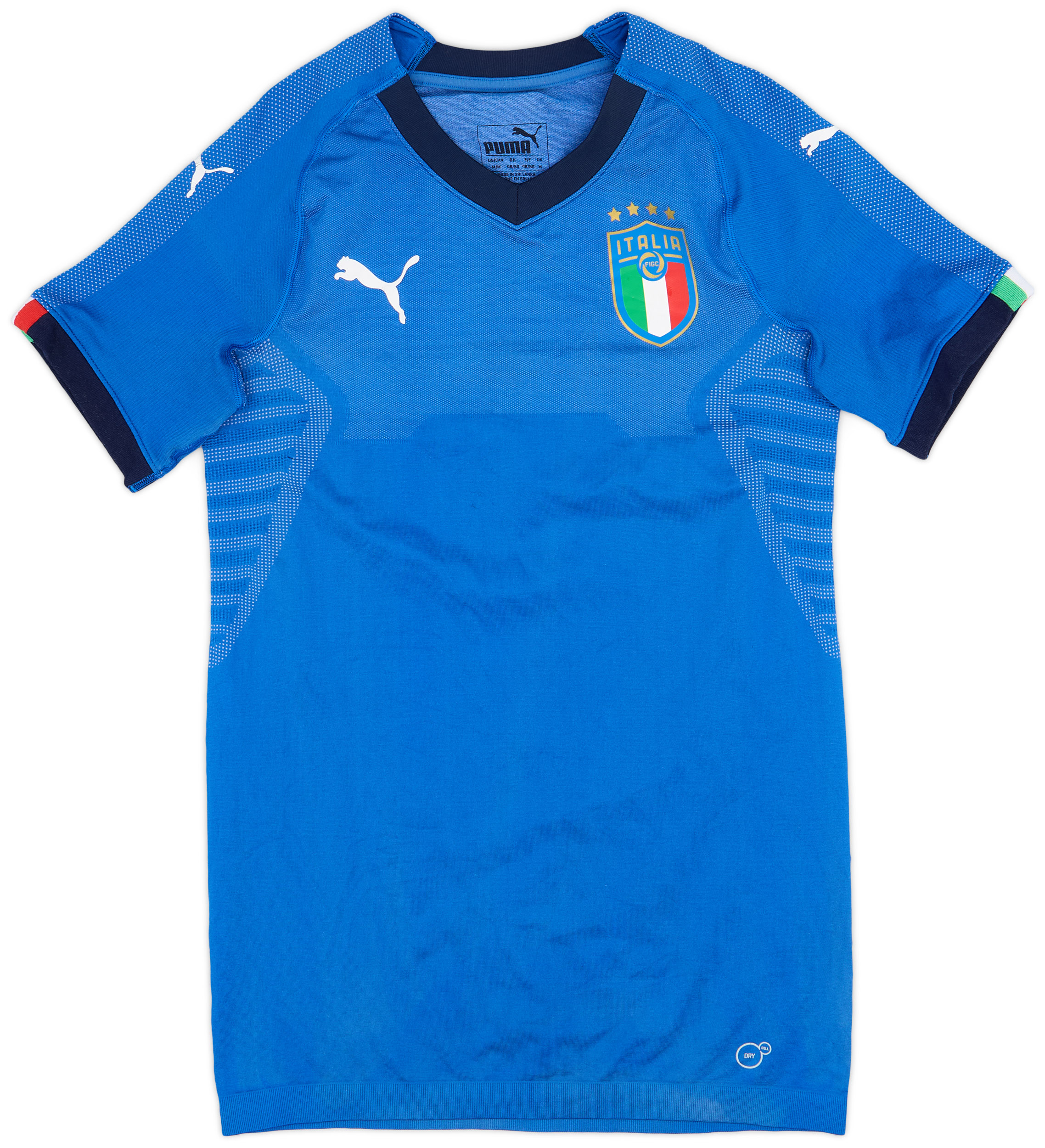 2018-19 Italy Authentic Home Shirt - 6/10 - ()