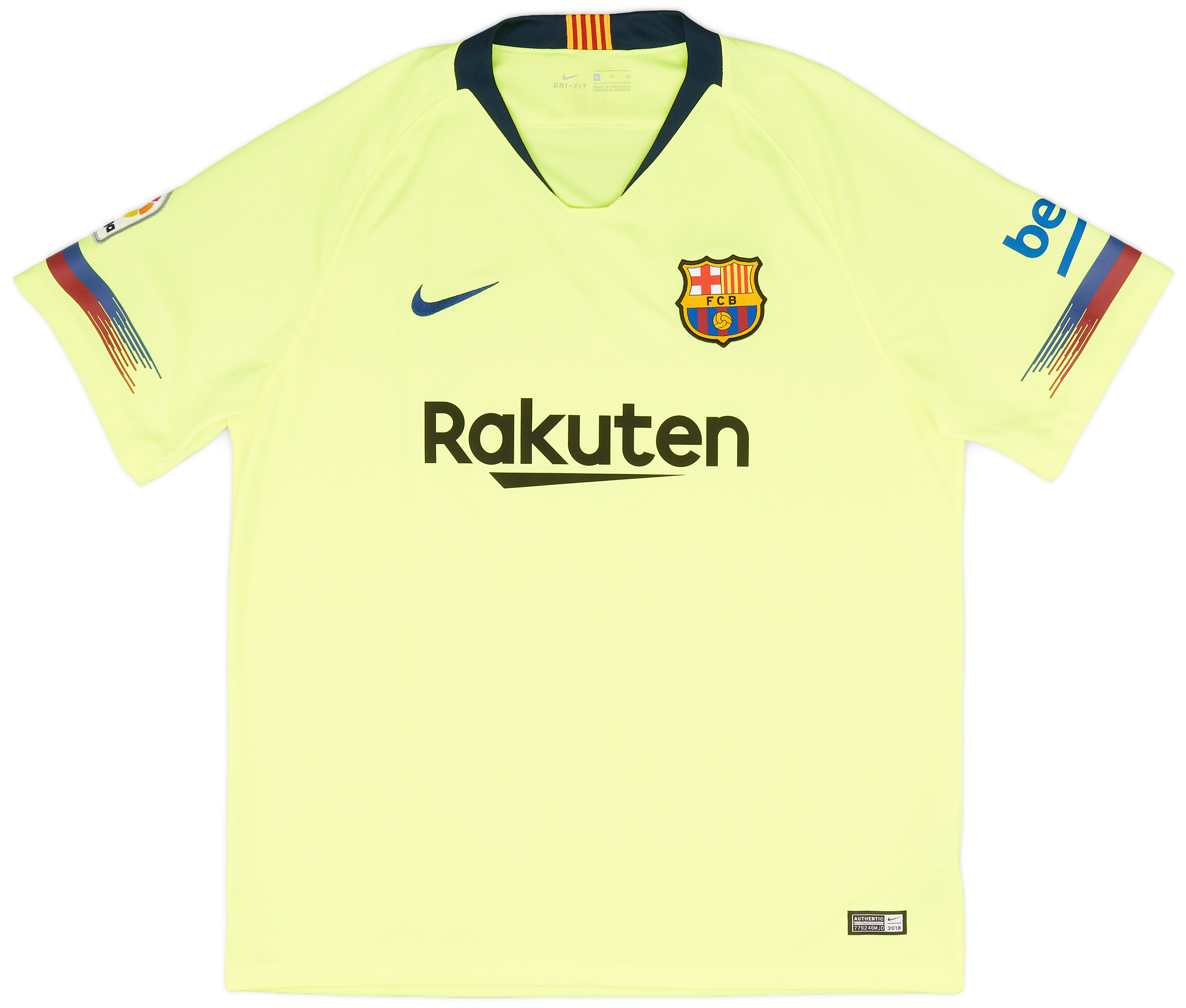 2018-19 Barcelona Away Shirt - 10/10 - ()