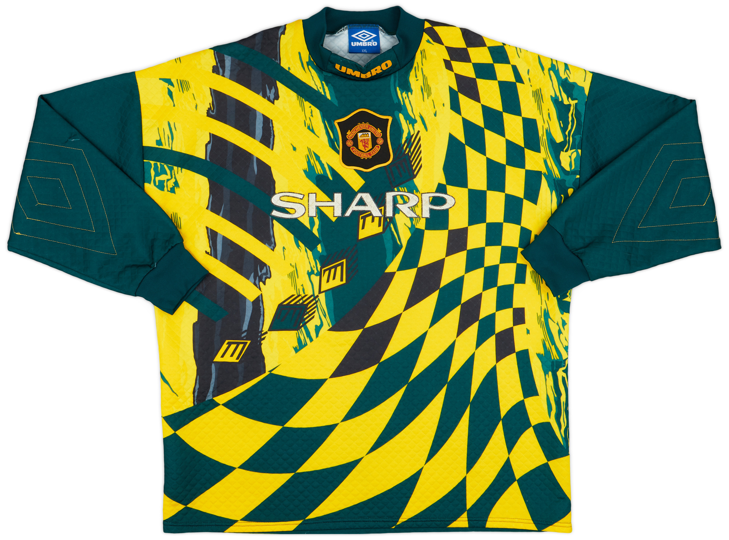 1994-96 Manchester United GK Shirt - 8/10 - ()