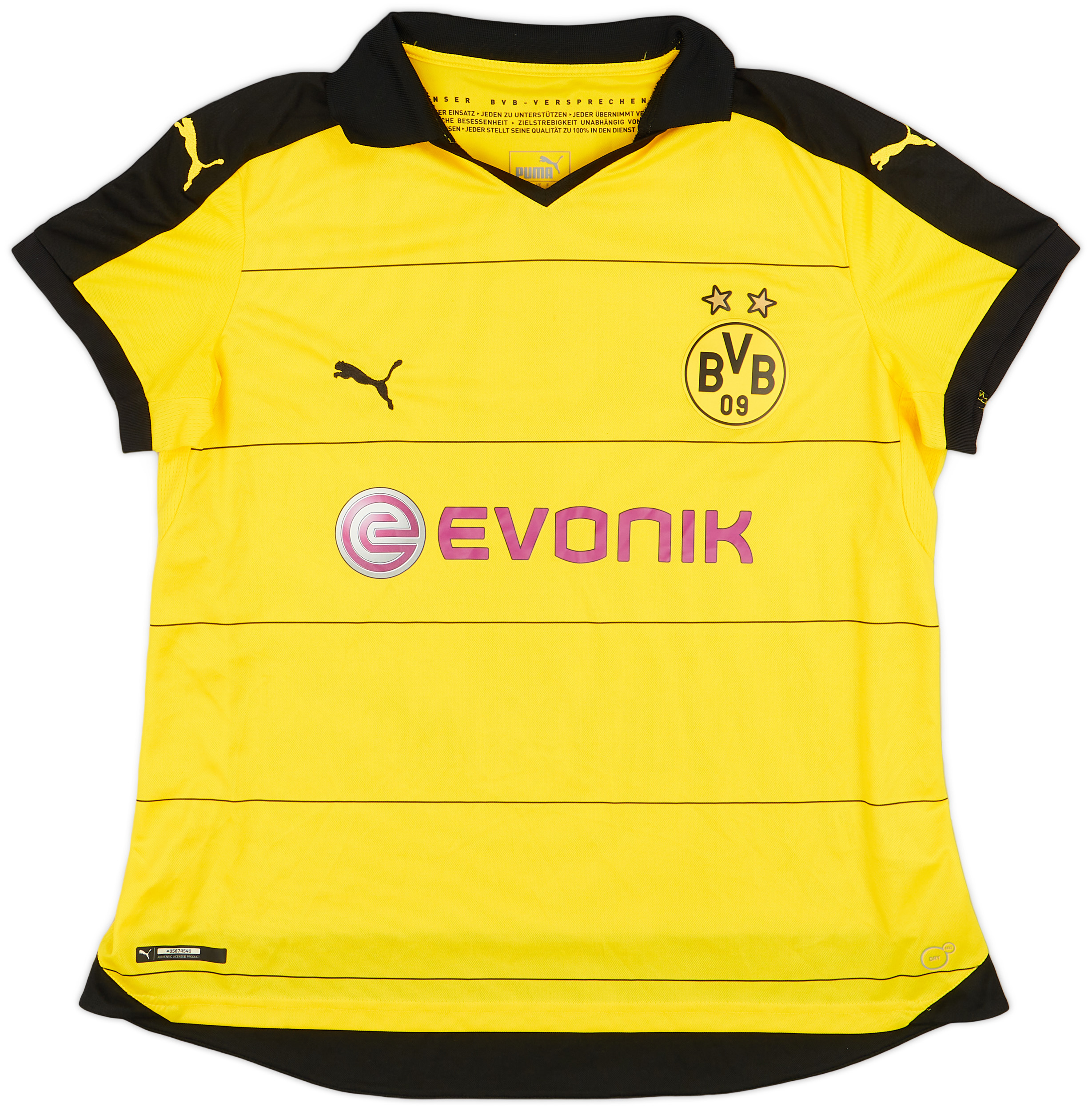 2015-16 Borussia Dortmund Home Shirt - 9/10 - (Women's )