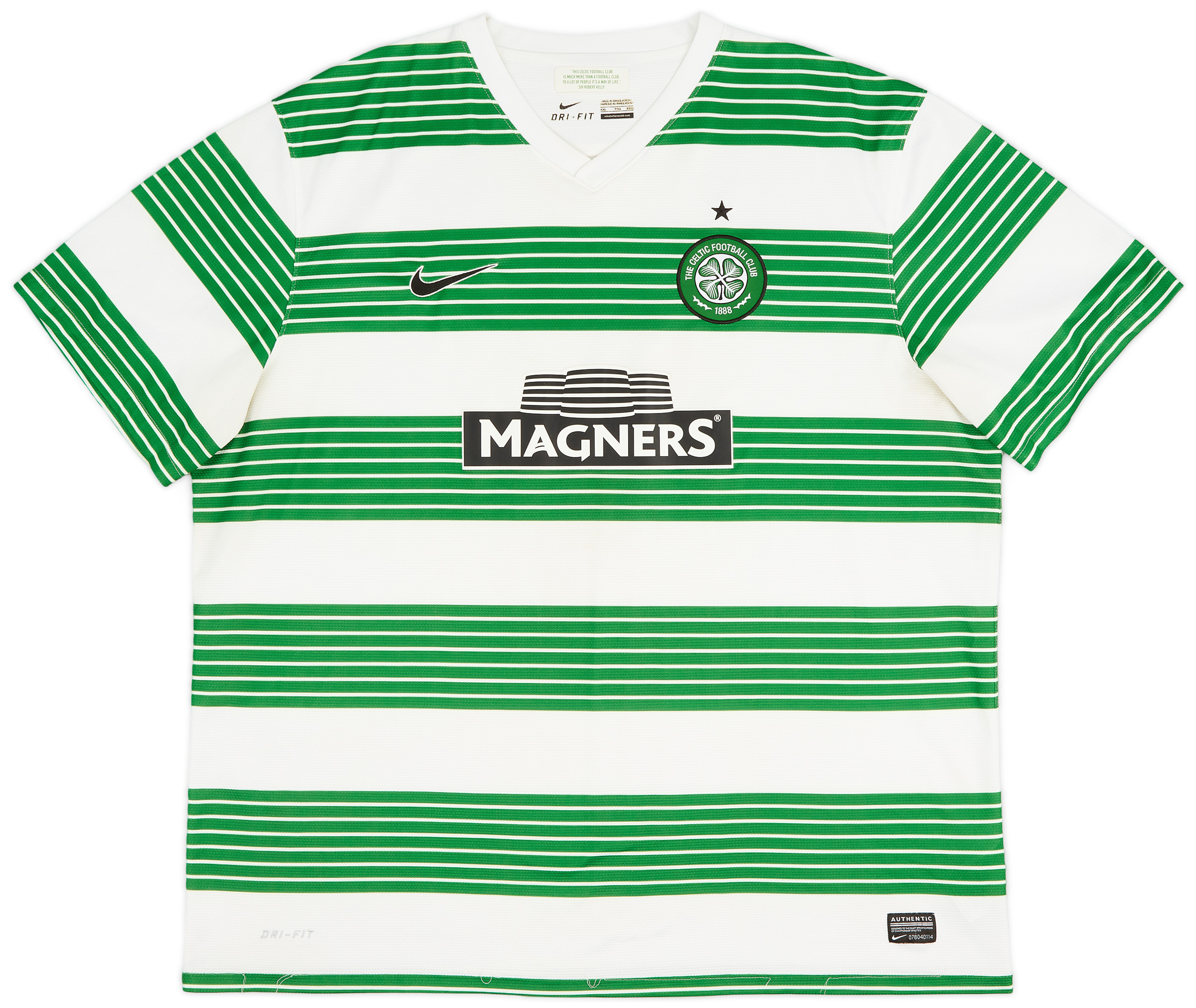 2013-15 Celtic Home Shirt - 8/10 - ()