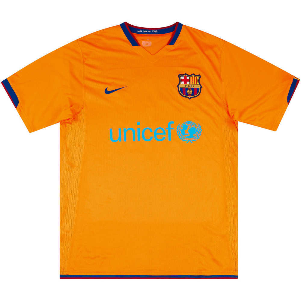 2006-07 Barcelona Match Issue Away Shirt #21