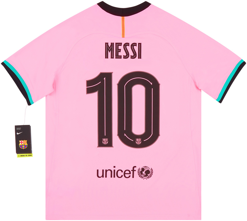 2020-21 Barcelona Third Shirt Messi #10 *w/Tags*