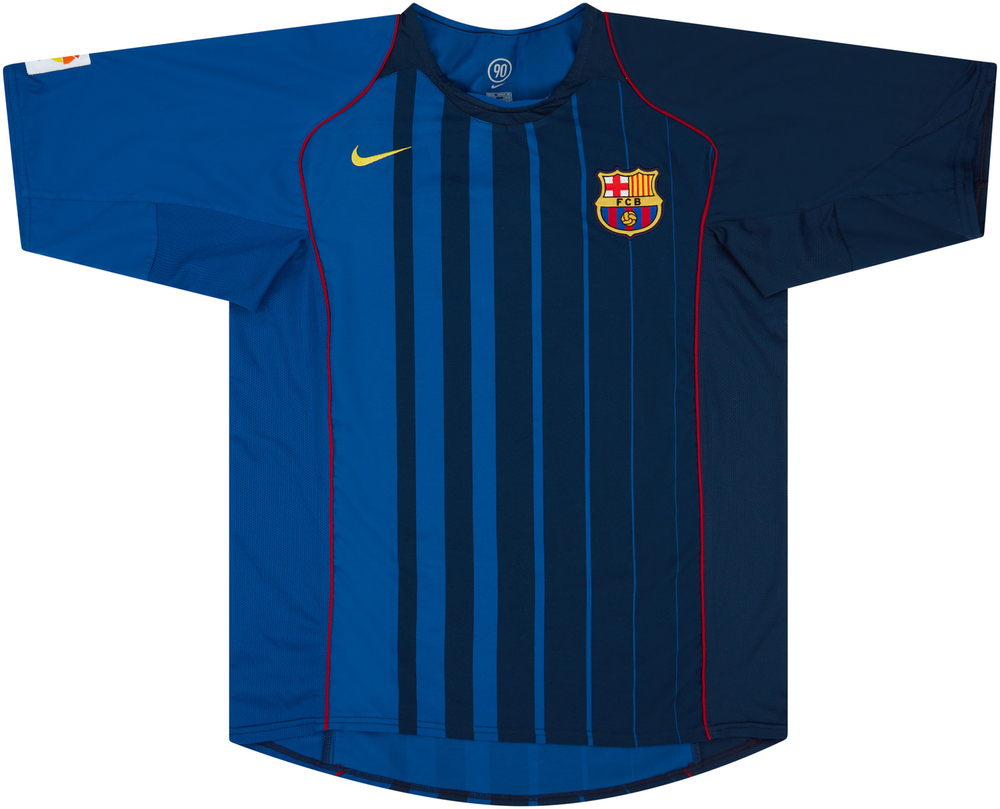 2004-05 Barcelona Away Shirt Deco #20 (Excellent) XL