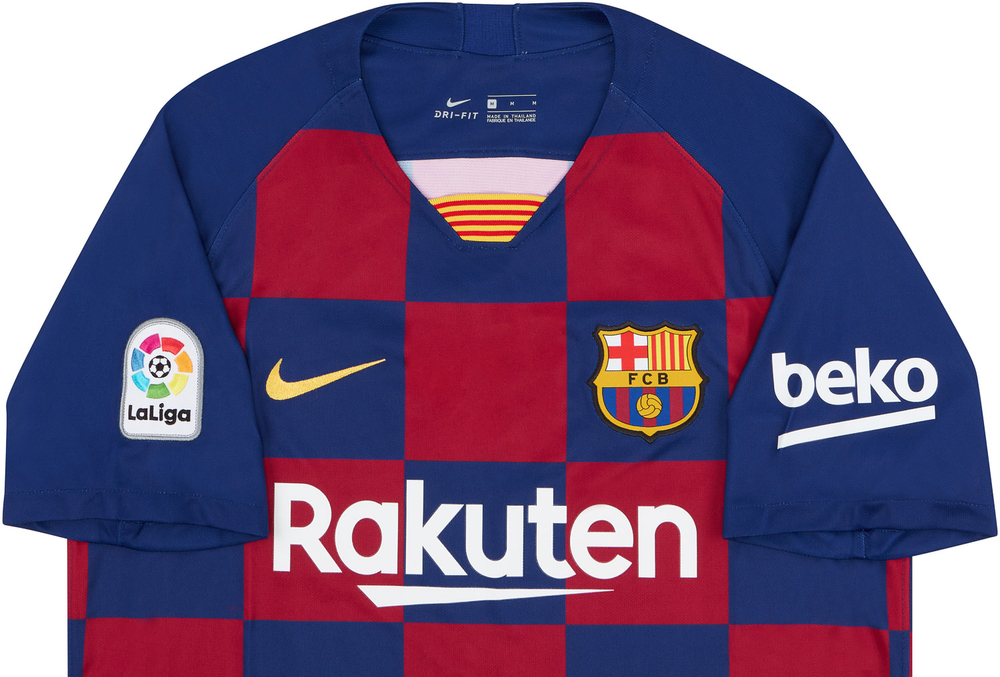 2019-20 Barcelona Home Shirt Messi #10 (Excellent) M