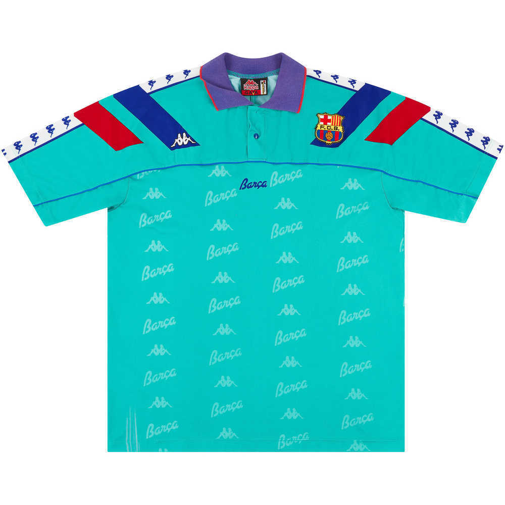1992-95 Barcelona Away Shirt (Very Good) XL