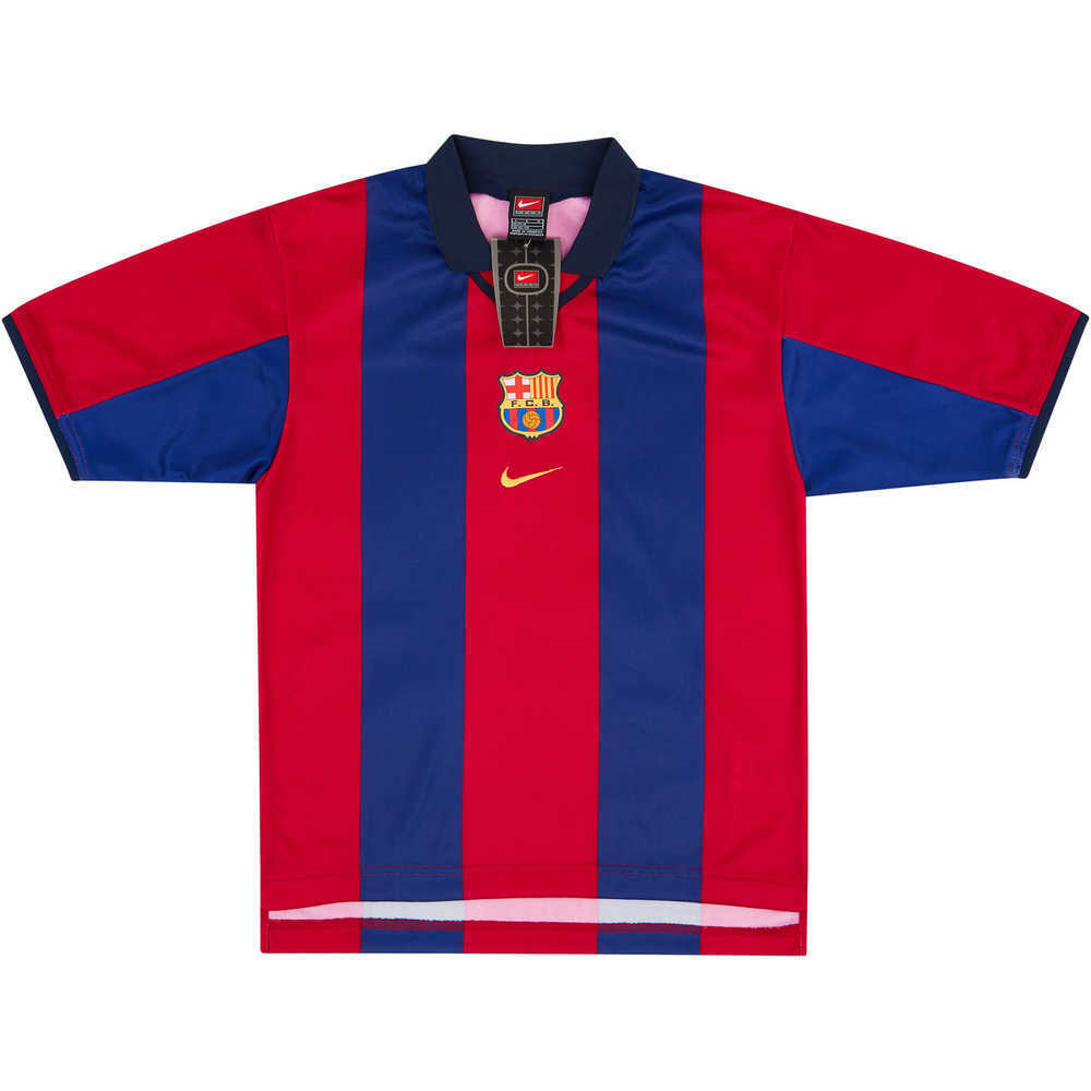 2000-01 Barcelona Basic Home Shirt *BNIB* L.Kids