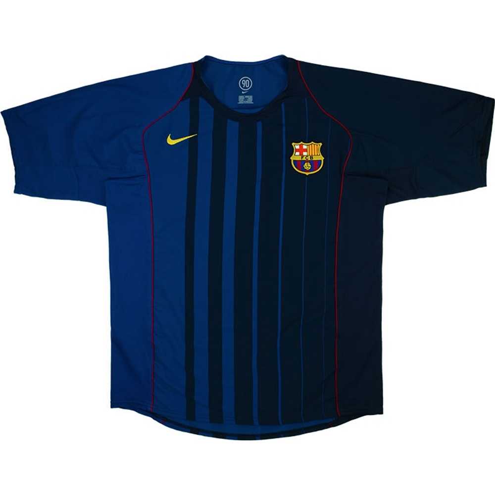 2004-05 Barcelona Away Shirt (Very Good) L