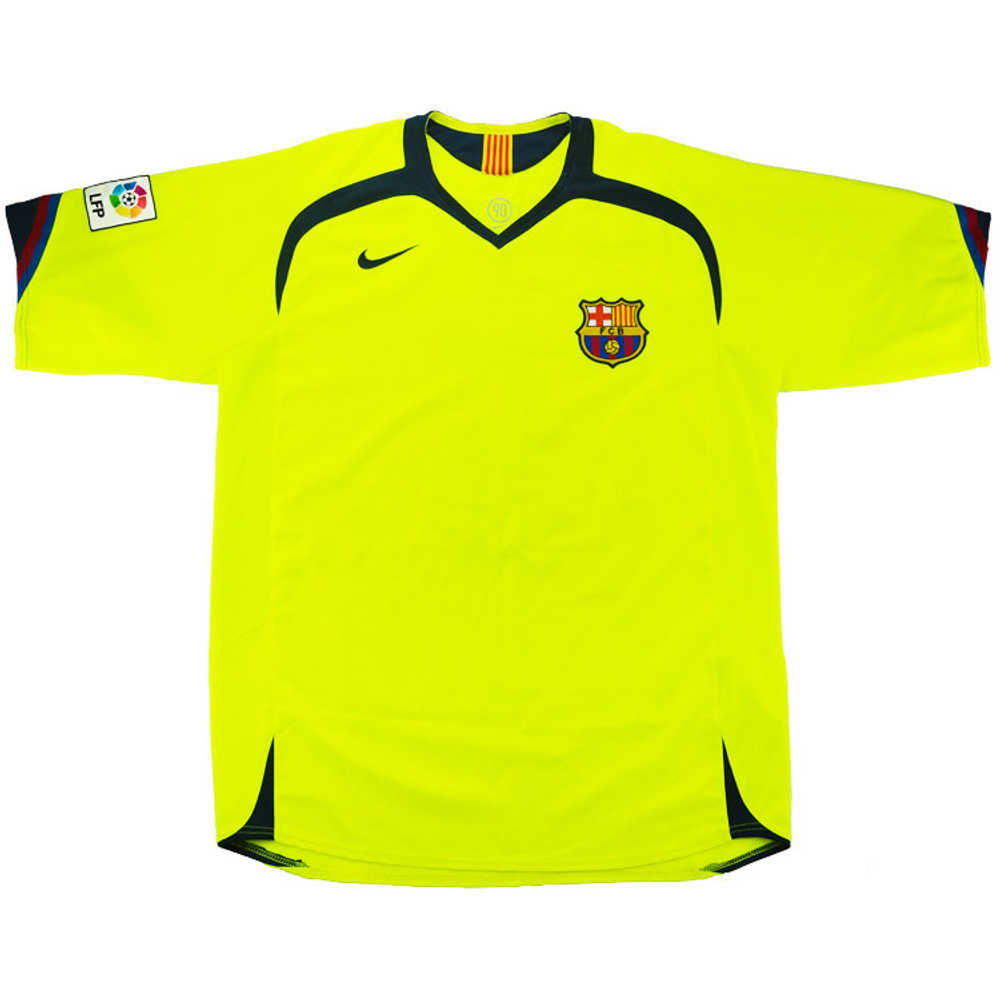 2005-06 Barcelona Away Shirt (Good) L