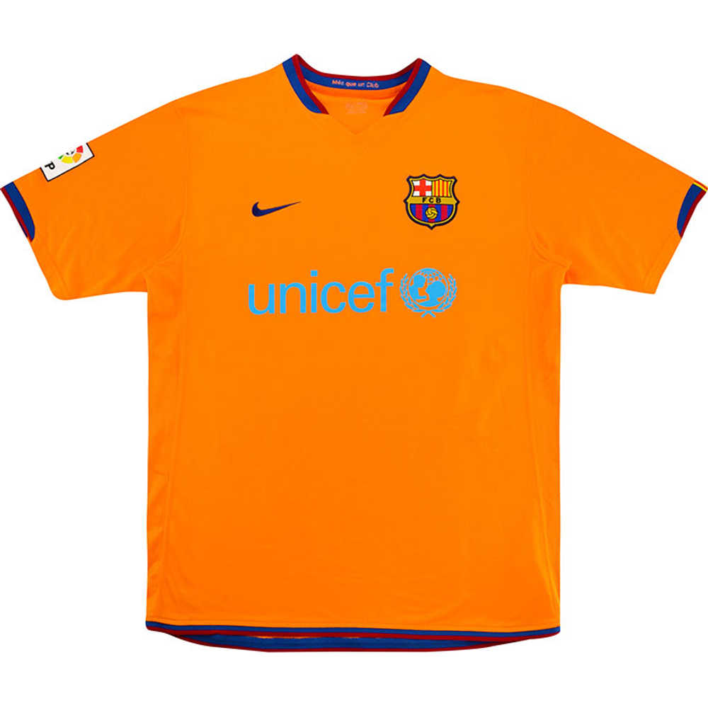 2006-08 Barcelona Away Shirt (Very Good) M