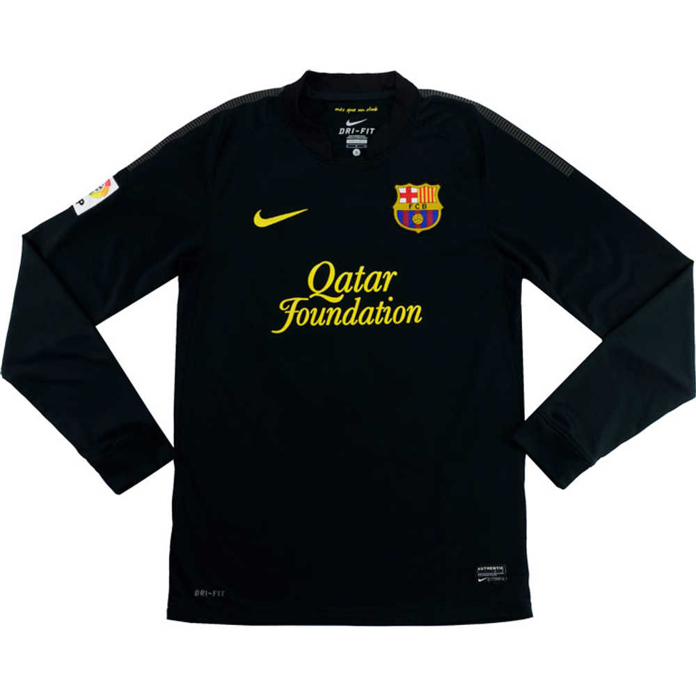 2011-12 Barcelona Away L/S Shirt (Excellent) M