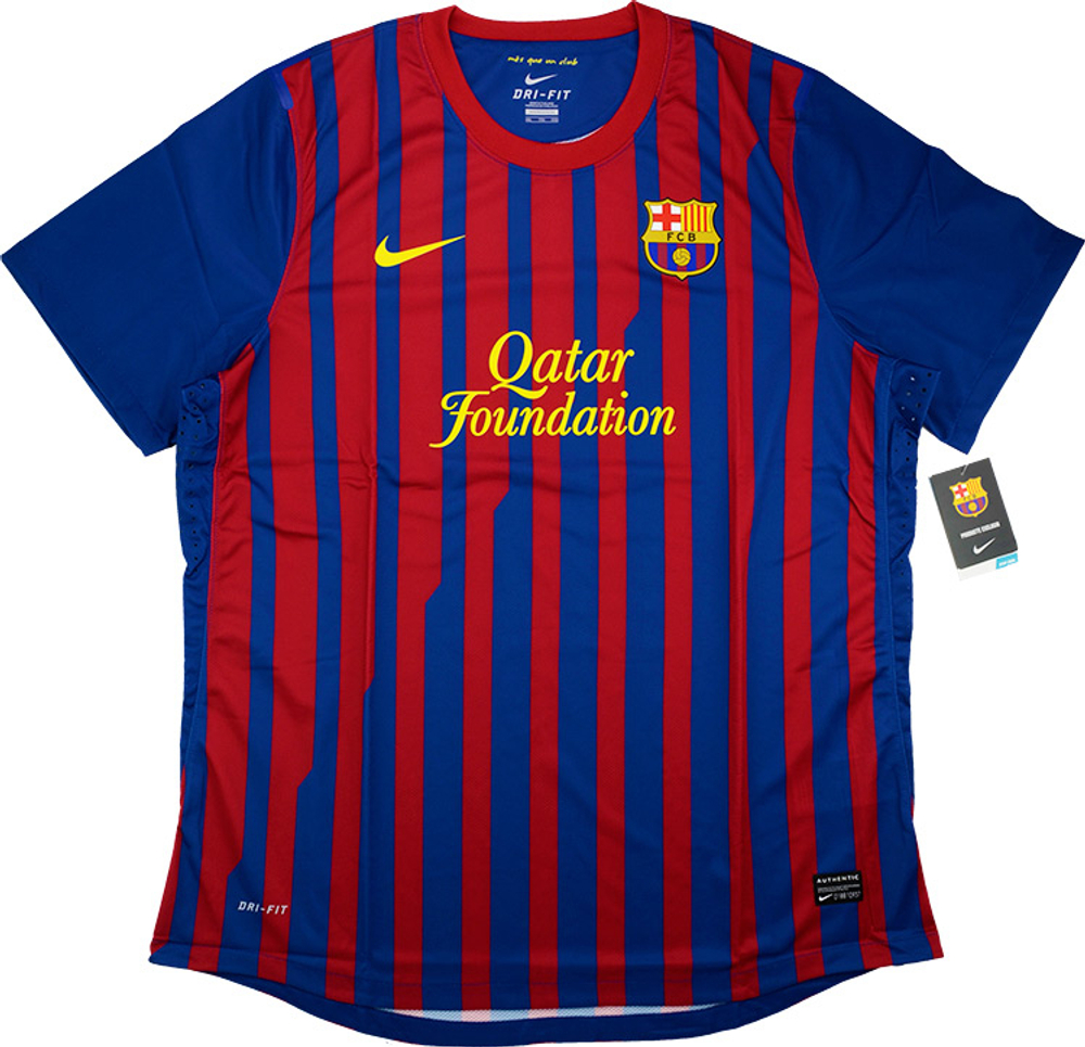 2011-12 Barcelona Player Issue Home Shirt Messi #10 *w/Tags* XXL