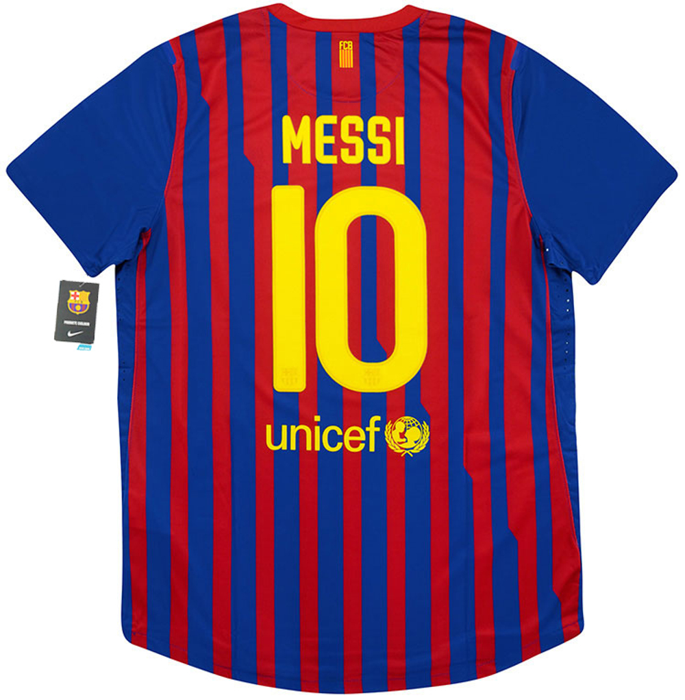 2011-12 Barcelona Player Issue Home Shirt Messi #10 *w/Tags* XXL