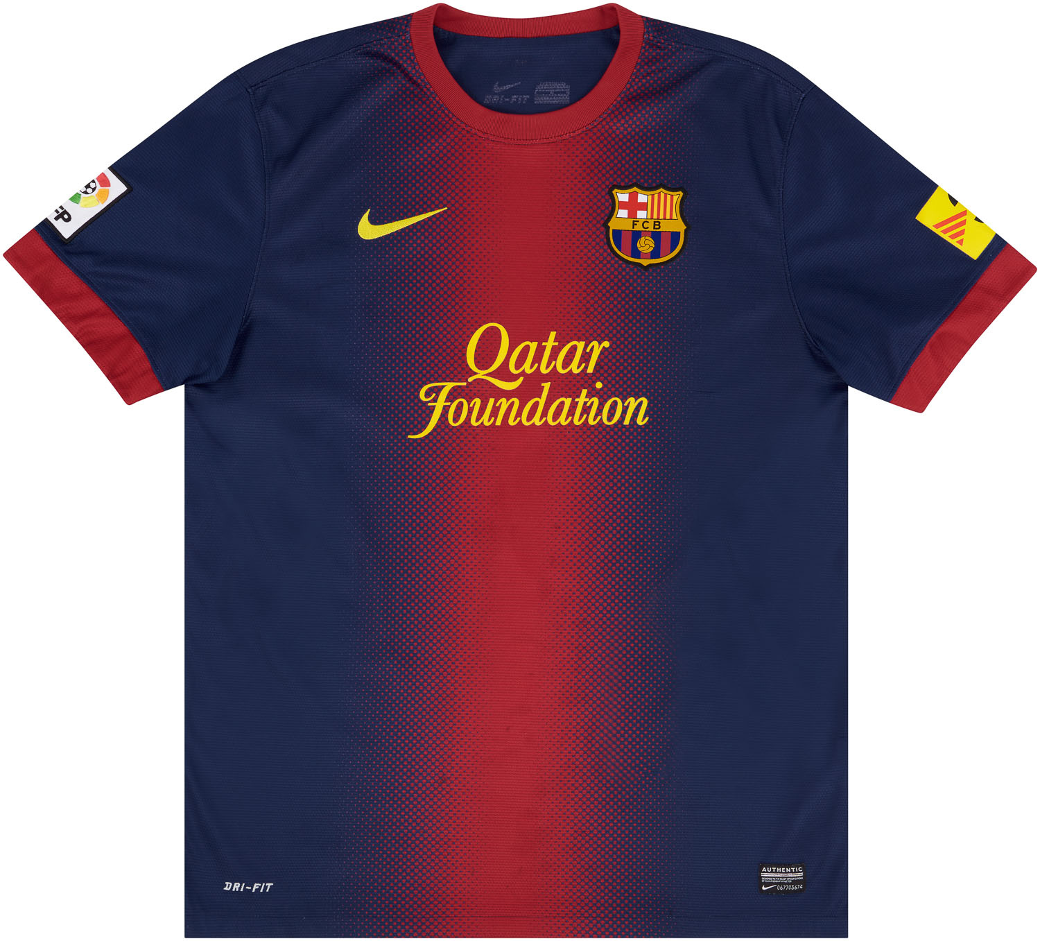 Barcelona Home futbol forması 2009 - 2010. Sponsored by Unicef