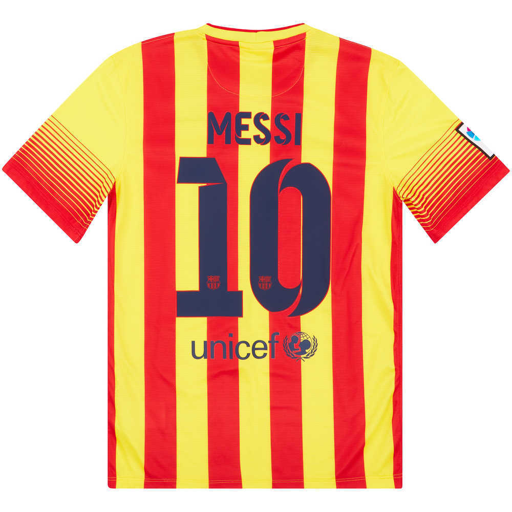 2013-14 Barcelona Away Shirt Messi #10 *w/Tags* S