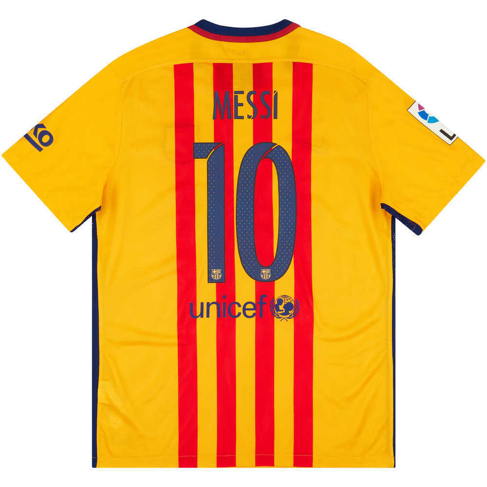 2015-16 Barcelona Player Issue Authentic Away Shirt Messi #10 *w/Tags* XL