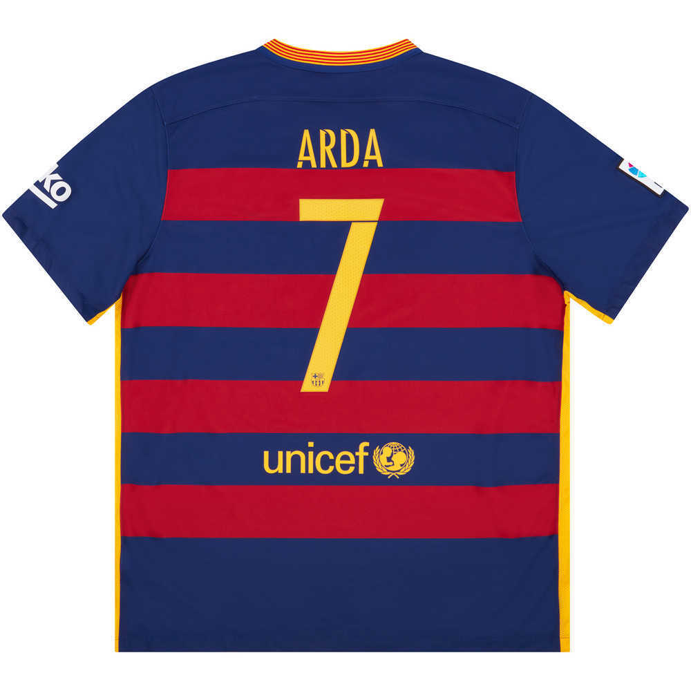 2015-16 Barcelona Home Shirt Arda #7 *w/Tags* XL