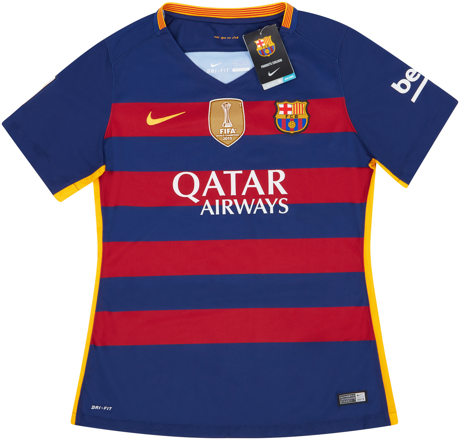 2015-16 Barcelona Home Shirt Womens ()